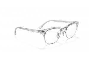 Ray-Ban RX5154 Clubmaster fehér áttetsző demo lencse