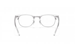 Ray-Ban RX5154 Clubmaster fehér áttetsző demo lencse