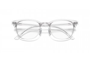 Ray-Ban RX5154 Clubmaster fehér áttetsző demo lencse