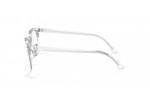 Ray-Ban RX5154 Clubmaster fehér áttetsző demo lencse