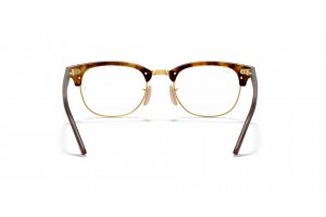 Ray-Ban RX5154 Clubmaster Red Havana - demó lencse