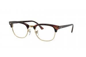 Ray-Ban RX5154 8058 CLUBMASTER Mock Tortoise DEMO LENS szemüveg