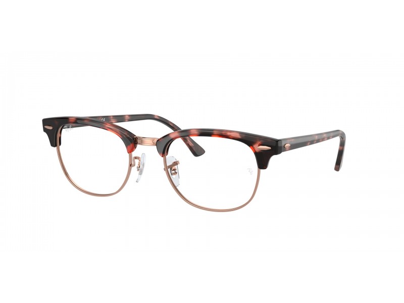 Ray-Ban RX5154 Clubmaster Pink Havana szemüveg - demo lencse