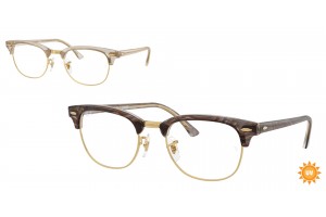 Ray-Ban RX5154 8291 CLUBMASTER Photo Waves Grey DEMO LENS szemüveg