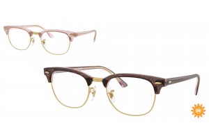 Ray-Ban RX5154 8292 CLUBMASTER Photo Waves Purple DEMO LENS szemüveg