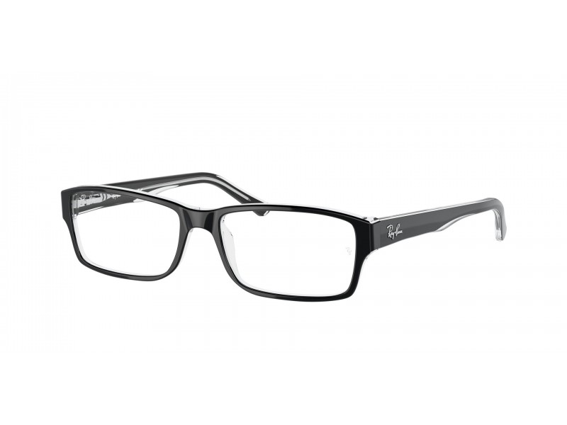 Ray-Ban RX5169 Black On Transparent - szemüveg (demo lencse)