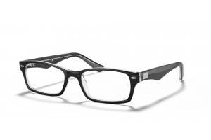 Ray-Ban RX5206 2034 – Black On Transparent (demo lencse)