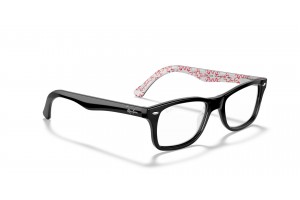 Ray-Ban RX5228 5014 Black On White szemüveg