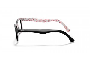 Ray-Ban RX5228 5014 Black On White szemüveg