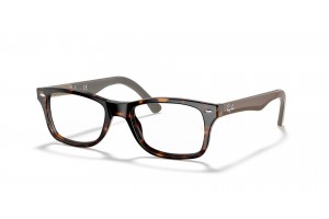 Ray-Ban RX5228 5545 Havana - demo lencsés szemüveg