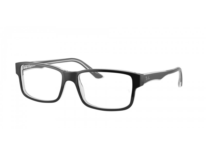 Ray-Ban RX5245 2034 fekete-áttetsző keret