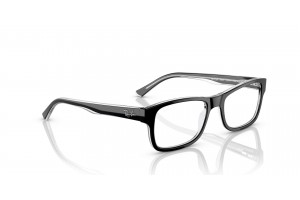 Ray-Ban RX5268 2034 fekete/transzparens szemüvegkeret