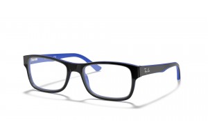 Ray-Ban RX5268 Black On Blue DEMO LENS