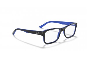 Ray-Ban RX5268 Black On Blue DEMO LENS