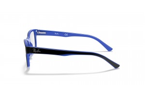 Ray-Ban RX5268 Black On Blue DEMO LENS