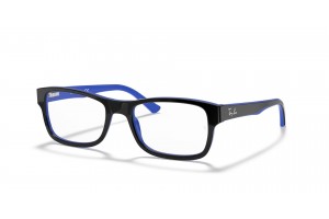 Ray-Ban RX5268 Black On Blue DEMO LENS