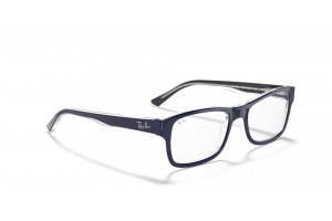 Ray-Ban RX5268 5739 kék áttetsző DEMO lencse