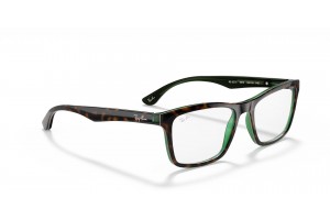 Ray-Ban RX5279 5974 Havana zöld szemüveg (demó lencse)
