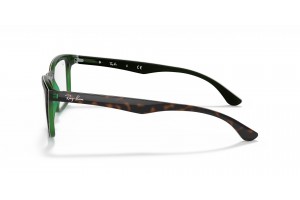 Ray-Ban RX5279 5974 Havana zöld szemüveg (demó lencse)