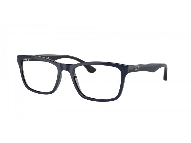 Ray-Ban RX5279 Blue On Havana - DEMO lencsével