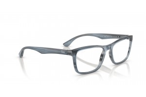 Ray-Ban RX5279 8456 Striped Blue - DEMO LENS