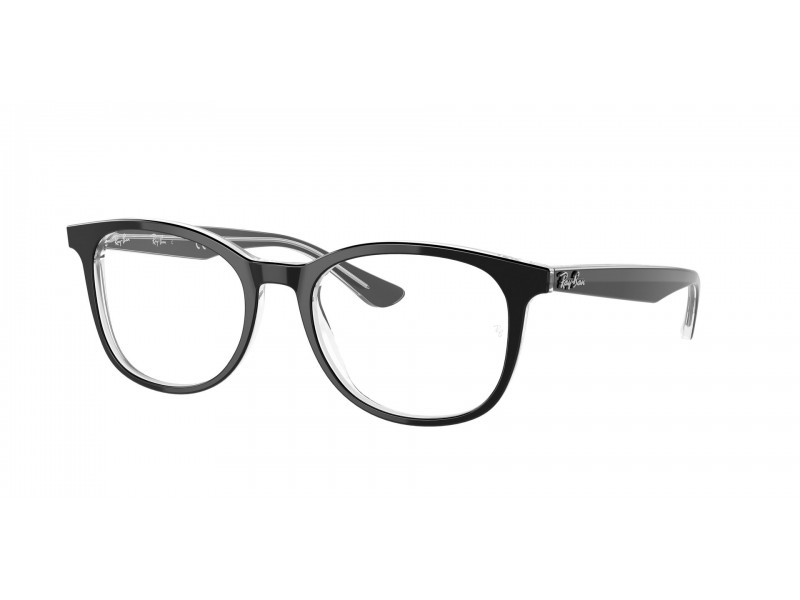 Ray-Ban RX5356 2034 fekete/átlátszó szemüvegkeret