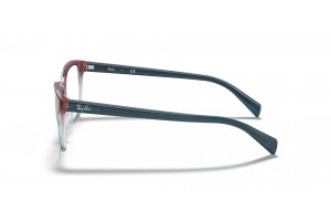 Ray-Ban RX5362 5834 burgundi-fehér-kék