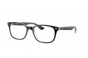 Ray-Ban RX5375 2034 Black On Transparent