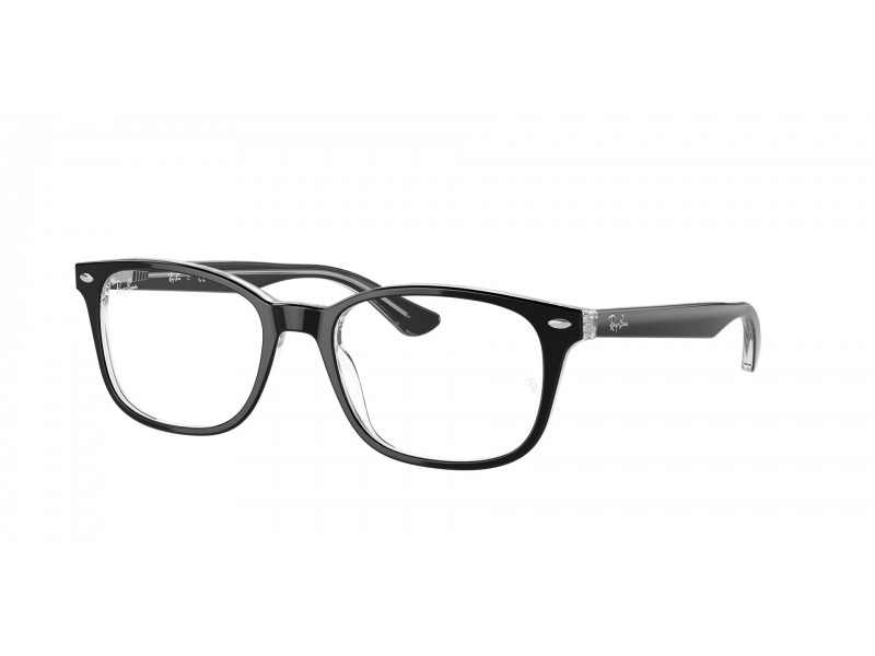 Ray-Ban RX5375 2034 Black On Transparent