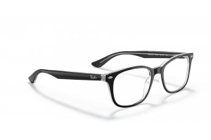 Ray-Ban RX5375 2034 Black On Transparent
