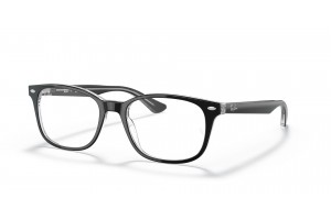 Ray-Ban RX5375 2034 Black On Transparent