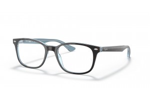 Ray-Ban RX5375 5883 Havana — világoskék demo