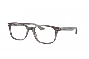 Ray-Ban RX5375 8055 Striped Grey DEMO LENS szemüveg
