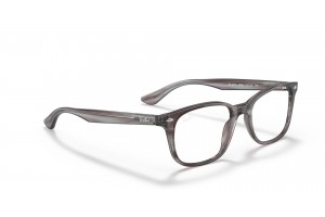Ray-Ban RX5375 8055 Striped Grey - demo lencse
