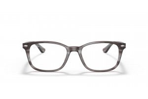 Ray-Ban RX5375 8055 Striped Grey - demo lencse