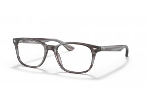 Ray-Ban RX5375 8055 Striped Grey - demo lencse