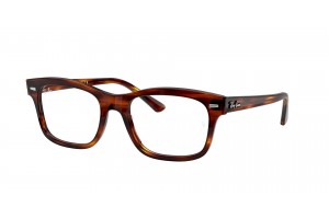 Ray-Ban RX5383 2144 MR BURBANK Striped Red Havana DEMO LENS szemüveg
