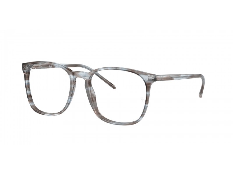 Ray-Ban RX5387 8361 kék csíkos szemüveg