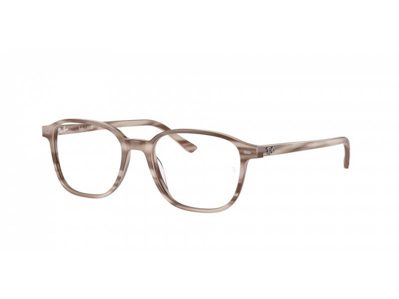 Ray-Ban RX5393 LEONARD csíkos bézs szemüveg
