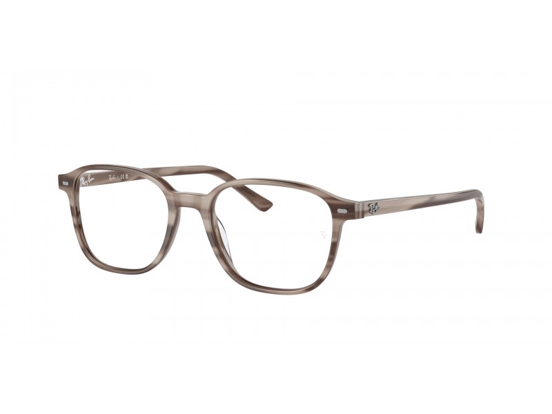 Ray-Ban RX5393 8360 LEONARD Striped Grey - demo lencsével