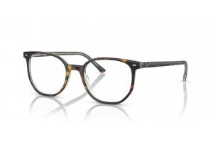 Ray-Ban RX5397 ELLIOT Havana — átlátszó zöld demo