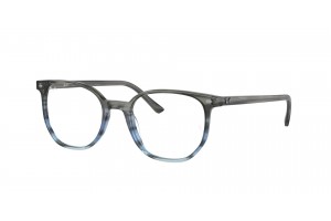 Ray-Ban RX5397 8254 ELLIOT Striped Grey & Blue DEMO LENS szemüveg