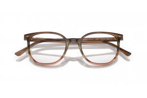 Ray-Ban RX5397 ELLIOT csíkos barna–zöld szemüveg