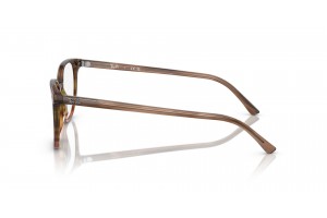 Ray-Ban RX5397 ELLIOT csíkos barna–zöld szemüveg