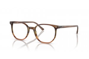 Ray-Ban RX5397 ELLIOT csíkos barna–zöld szemüveg