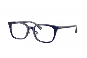 Ray-Ban RX5407D 5986 Transparent Dark Blue szemüveg