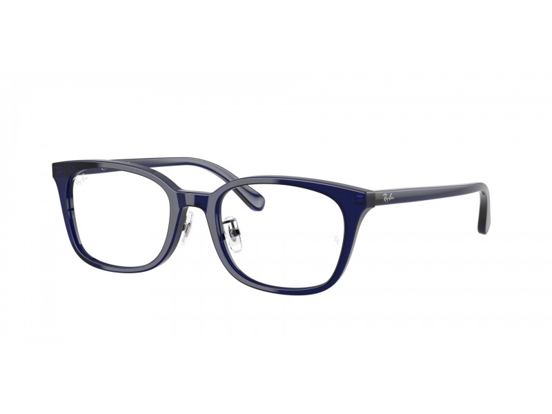 Ray-Ban RX5407D 5986 Transparent Dark Blue szemüveg