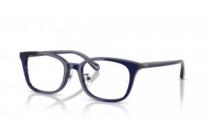 Ray-Ban RX5407D 5986 Transparent Dark Blue szemüveg