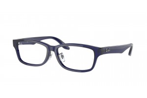 Ray-Ban RX5408D 5986 Transparent Dark Blue DEMO LENS szemüveg