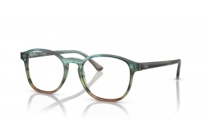 Ray-Ban RX5417 8252 csíkos kék-zöld szemüveg (DEMO)